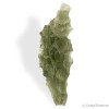 Moldavite de Besednice très rare,  petit spécimen entier et intact brut
