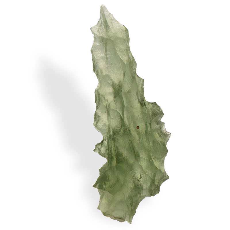 Moldavite de Besednice, très rare, pierre d'ouverture du cœur, d'ouverture à la vie.