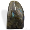 Bloc poli Labradorite, reflets bleus, 630 g, pièce unique