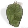 Moldavite brut, specimen entier, pendentif attache, 3,95 g