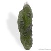 Moldavite brut en pendentif, moldavite authentique