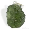 Moldavite brut, spécimen entier, pendentif attache, 3,74 g