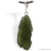 Pendentif Moldavite pierre du chakra du cœur